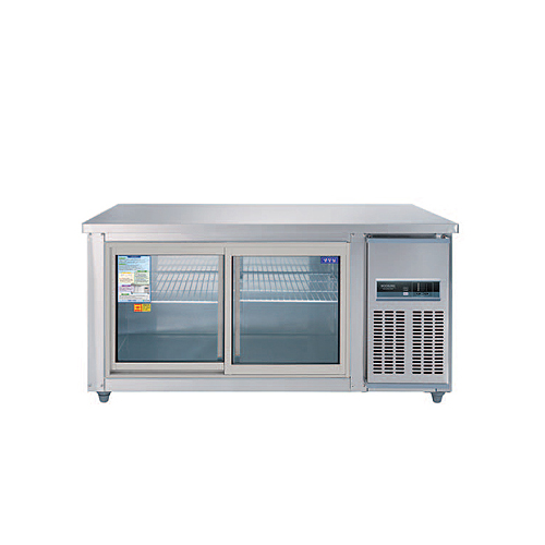 우성 업소용 글라스형 냉테이블 냉장고 WSM-150RT(G)  우성